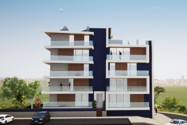 PROJECTO H.B. PTM - RENDER DIURNO Nº 1