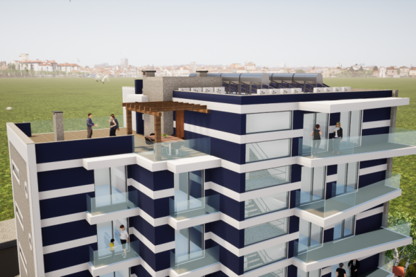 PROJECTO H.B. PTM - RENDER DIURNO Nº 3