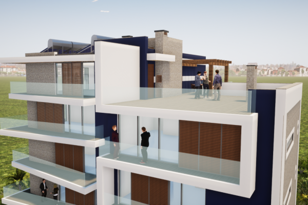 PROJECTO H.B. PTM - RENDER DIURNO Nº 4